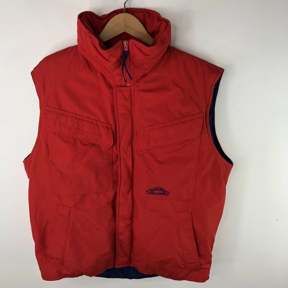 Wind River Down Puffer Vest Red Mens XL